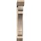 Ekena Millwork Olympic Slat Smooth Bracket w/ Offset Brace, Douglas Fir, 7 1/2"W x 42"D x 48"H BKT0806X42X48OLY06SDF - alternate 4